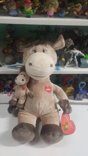 Pelúcia Nestlé mãe e filho