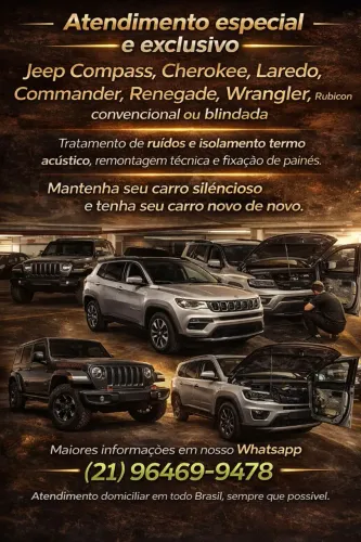Grilos, barulhos, ruídos, estalos em sua Suv ou pickup tem solução