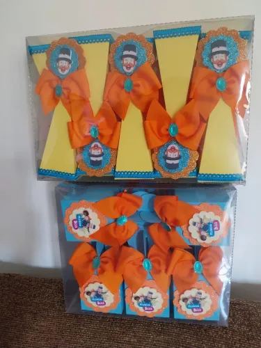 20 caixa personalizados mundo bita por