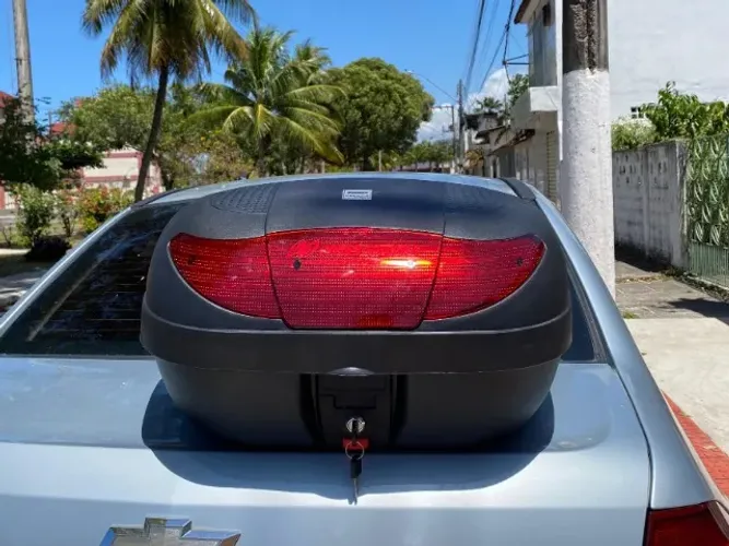 Bau de Moto Protork 45L Completo - CABE 2 CAPACETES