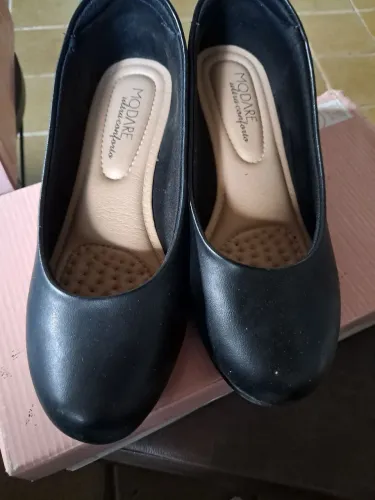 Sapato Mocassim Modare Preto