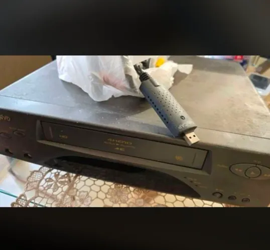 video k7 sanyo e placa de captura easycap