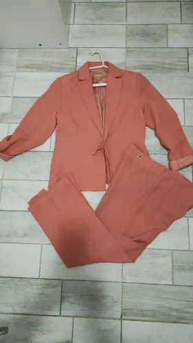 Conjunto feminino social blazer e calça 