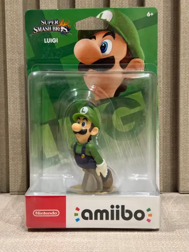 Amiibo Luigi Super Smash Bros Nintendo