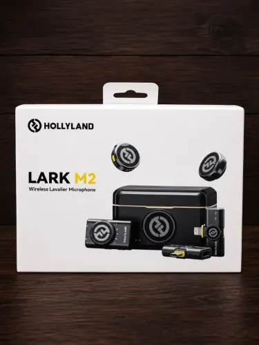 Microfone de lapela Hollywood lark, m2 kit - novo