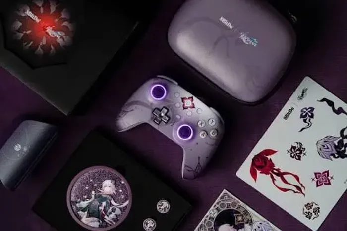 Controle 8bitdo honkai star haill