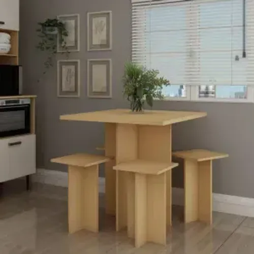 Mesa Dakar com 4 banquetas