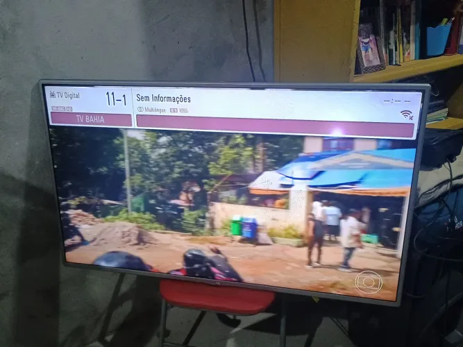 Tv LG 47 não é smart