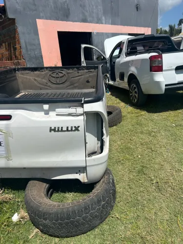 Carroceria Hilux 2026 cabine simples