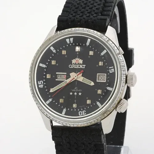 Relógio Orient KING DIVER - Raridade - Mostrador Com Janela Dupla de Calendário