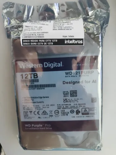 Hd Interno 12TB Wd Purple Pro