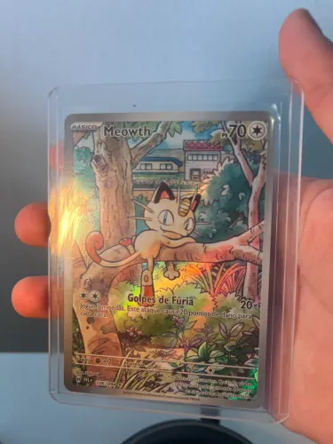 Carta Pokémon meowth coleção :Fogo Fantasmagórico número 106/094
