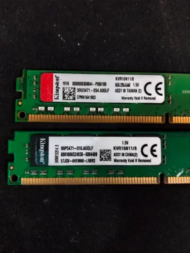 Pente de memória 8gb ddr3 funcionando perfeitamente 