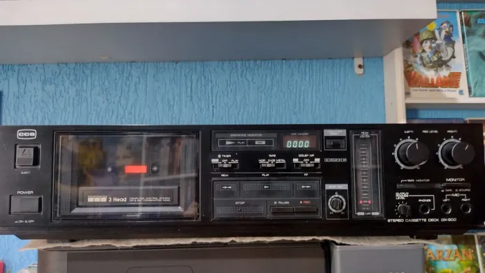 Tape deck CCe DX-500 no estado
