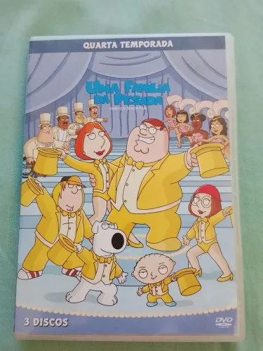 Dvd da quarta temporada: Uma família da pesada