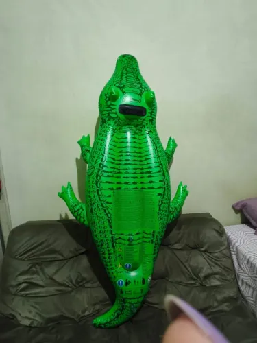 Boia jacaré inflável da intex
