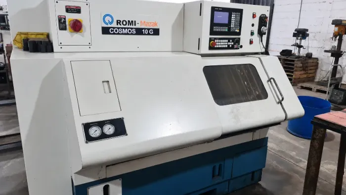 Torno CNC Romi Mazak Cosmos 10G Retrofitado 