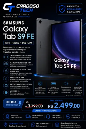 Tablet Galaxy S9