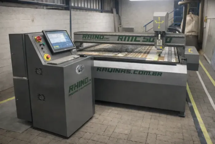 Máquina CNC para Acm e Madeira - RHINO RMC 5000