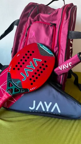 Conjunto Raquetera + Raquete Jaya