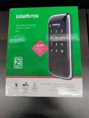 Fechadura eletrônica intelbras