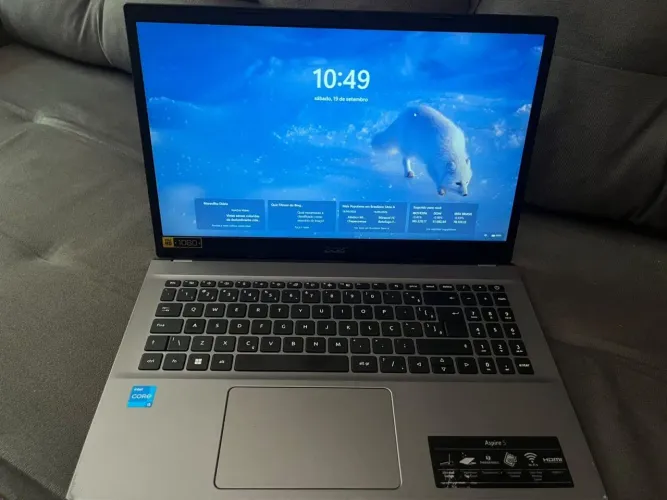 Notebook Acer Aspire 5 Intel Core i5 12450H 8GB RAM 256GB SSD 15,6? Full HD Windows 11