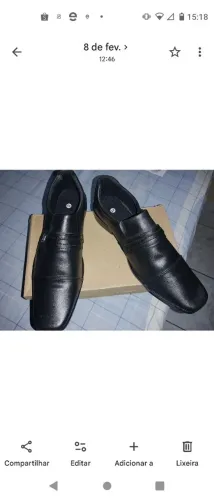 Sapato Social NOVO.