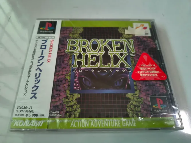 BROKEN HELIX PS1 Japonês Lacrado 