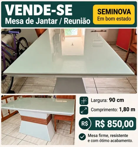 Mesa de jantar ou reunião
