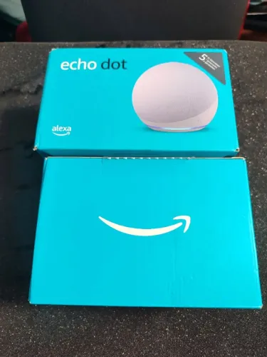 Eco Dot 5ª Geração da Amazon - Assistente Virtual Inteligente Pronta Entrega