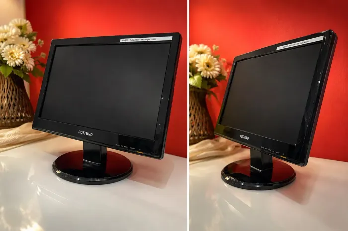 2 Monitores POSITIVO 15 e 15,6 - Escritório