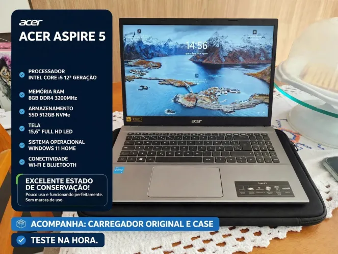 Notebook Acer aspire 5
