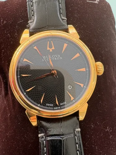 Relógio Bulova Accutron Gemini 64B116 - Automático Suíço - Original - IMPECÁVEL
