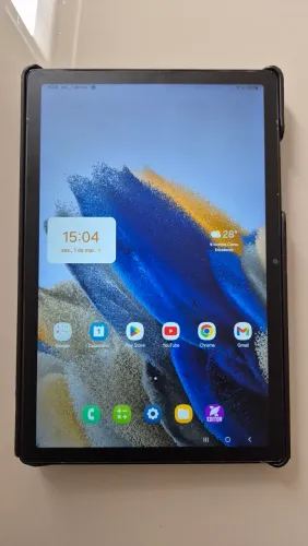 Tablet Samsung A8 em ótimas condições. Vem acompanhado de película e capinha