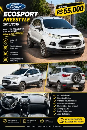 Ford Ecosport Freestyle 1.6 16V Flex 5P 2016