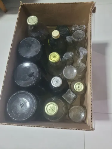 Doação Garrafa de Vidro