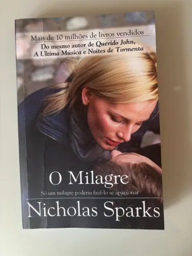 Livro O Milagre | Nicholas Sparks