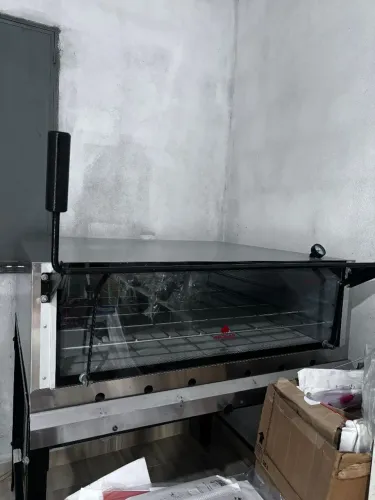 Trocar por um forno menor a gas de 2 telas 