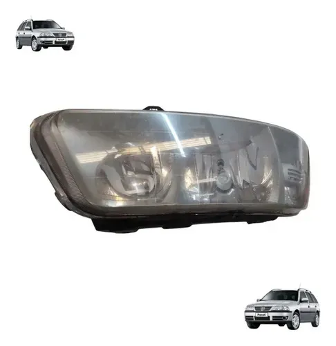 Farol Direito Foco Duplo Parati Gol G3 2000 A 2004 C/detalhe Direito/passageiro