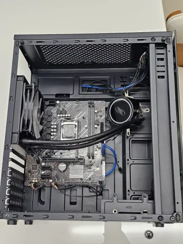 Pc magpie processador, placa mãe, watercooler