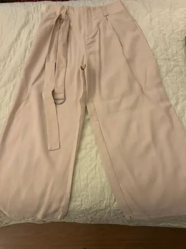 Calça linho zara