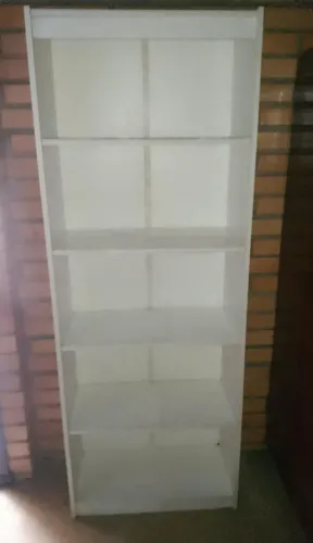 Estante para livros branca