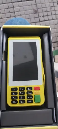 Maquina de cartao debito e credito. 140