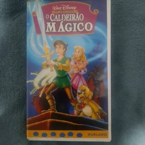 Vhs Caldeirão Mágico Dublado Disney