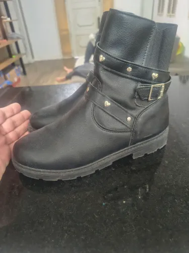 Bota 36 com elástico feminina