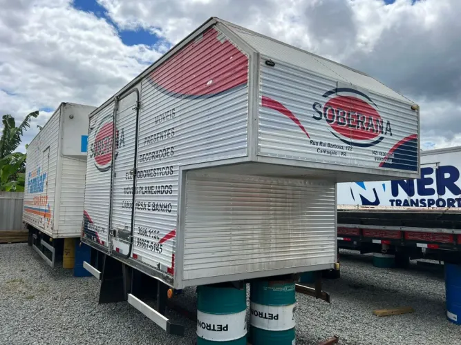 Baú Aluminio Chapéu 4.20 Metros FurgoSul 2017