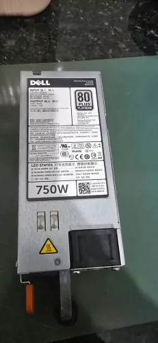 Fonte de alimentação redundante Dell PowerEdge de 750W