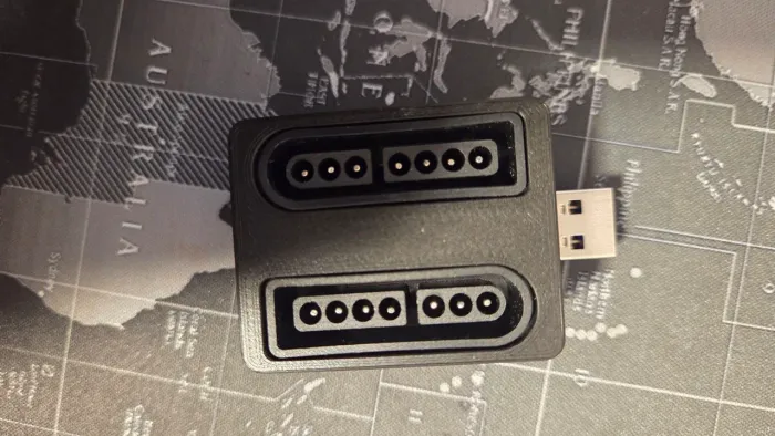 Adaptador USB para controle Super nintendo Mister Fpga