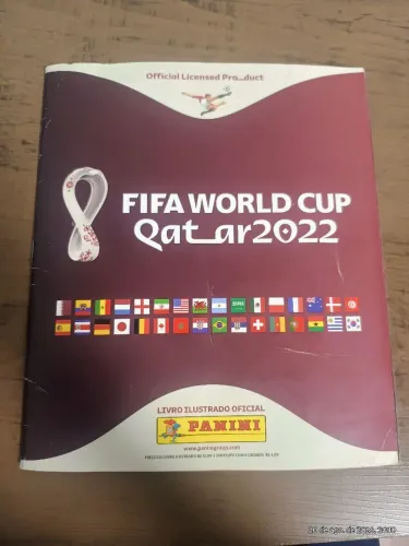 Álbum copa do mundo 2022 completo