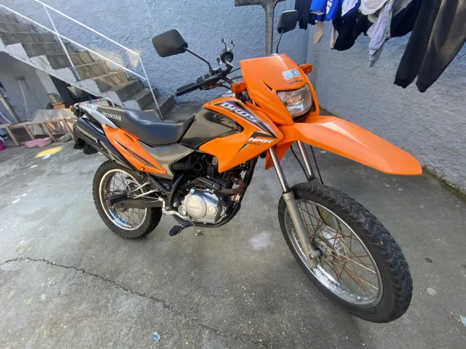 Bros 150cc laranjada, 2011 perfeita